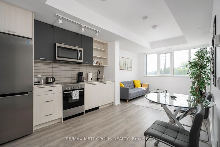 Property Photo: 2300 St Clair Avenue W 307 ON M6N 0B3