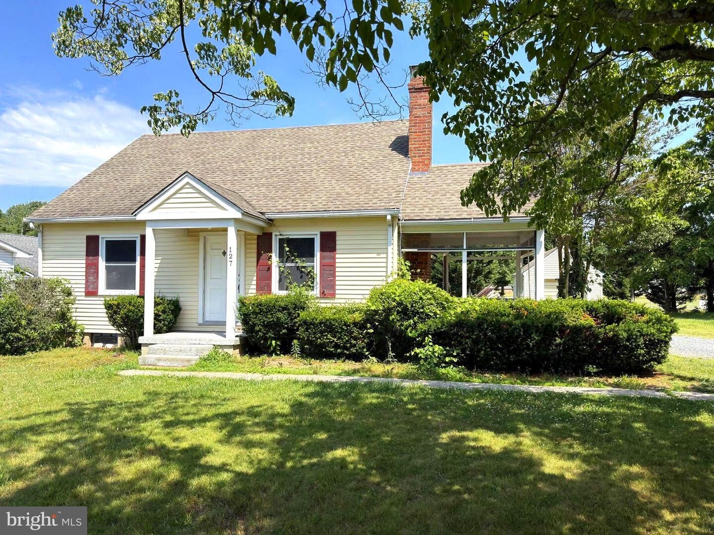 Property Photo: 127 Chapel Road MD 21601