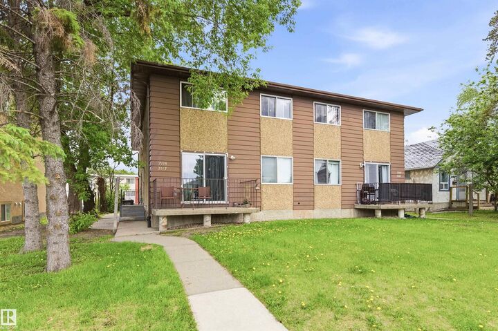 Property Photo: 7115-7121 80 Avenue NW AB T6B 0C7