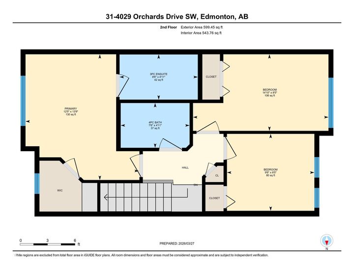 Property Photo:  4029 Orchards Drive SW 31  AB T6X 1V2 