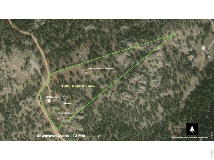 Property Photo: 1893 Colard Ln CO 80540