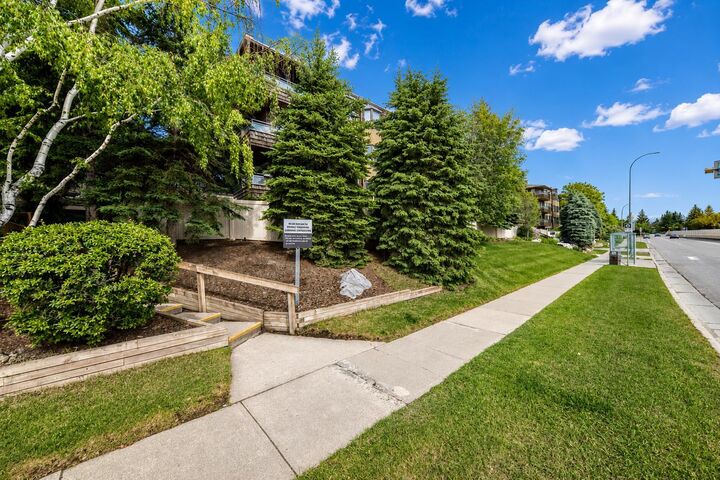 Property Photo:  3719B 49 Street NW 401  AB T3A 2E3 