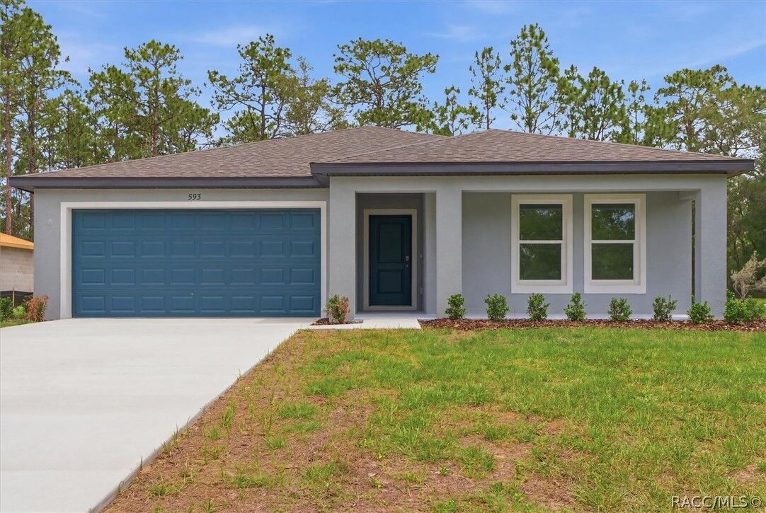 Property Photo:  593 W Heronsbill Lane  FL 34434 
