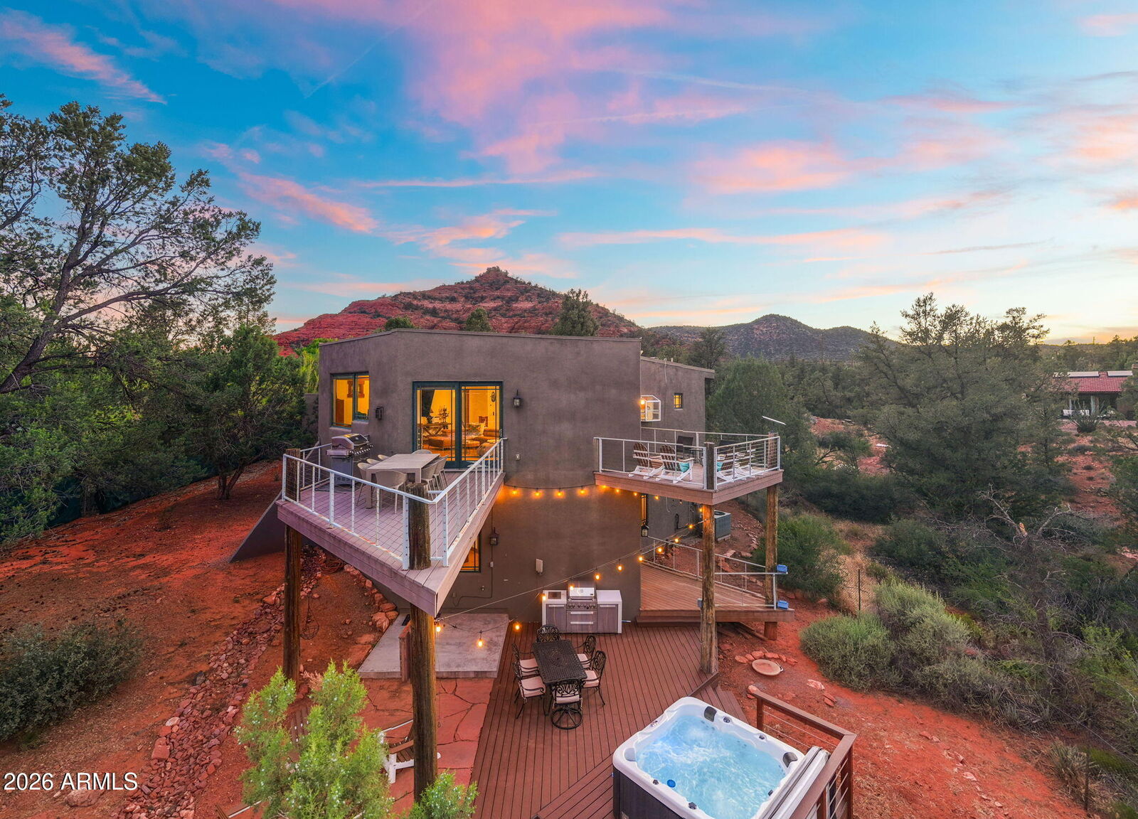 Property Photo: 1960 Red Rock Loop Road AZ 86336