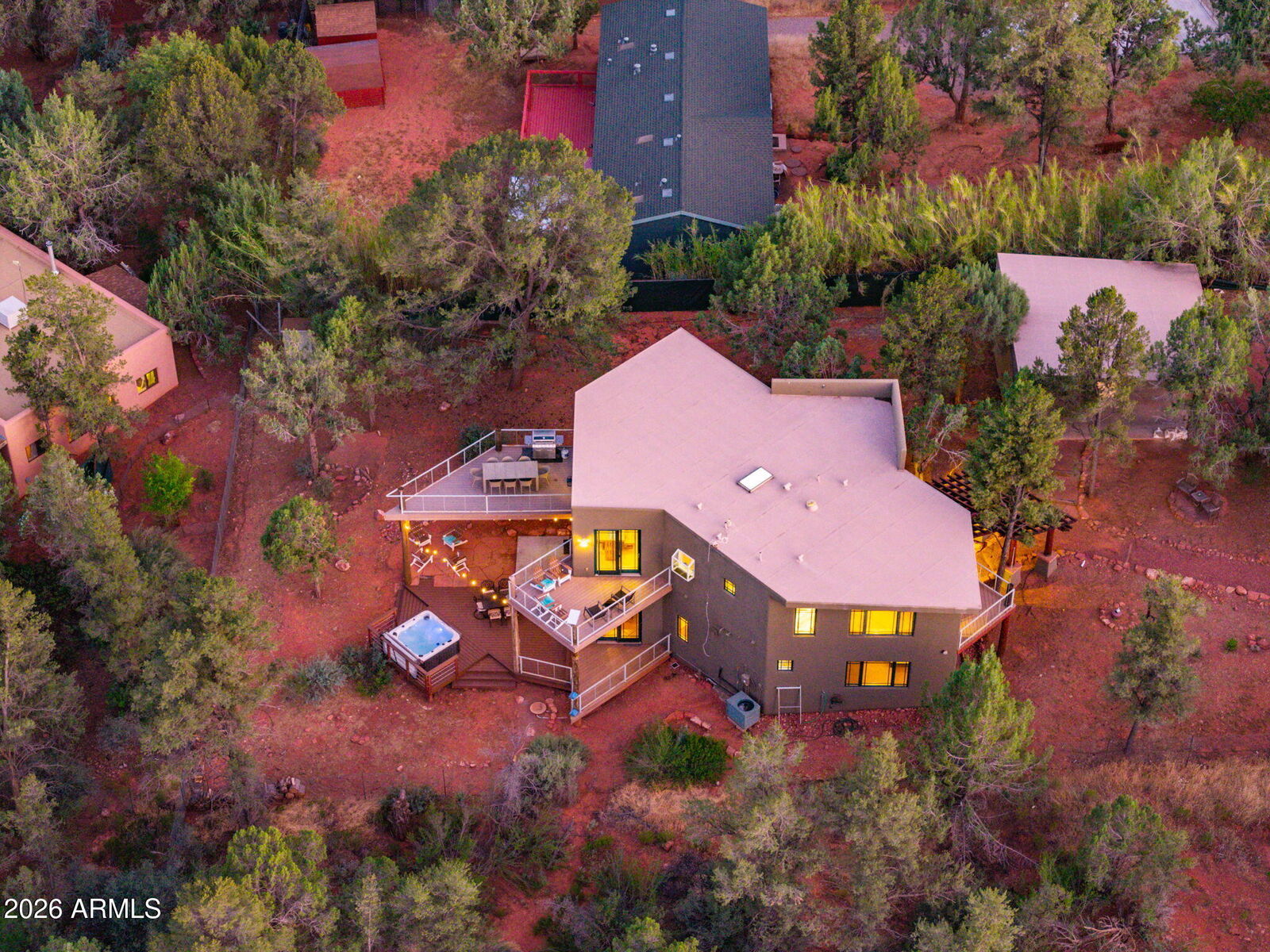 Property Photo:  1960 Red Rock Loop Road  AZ 86336 