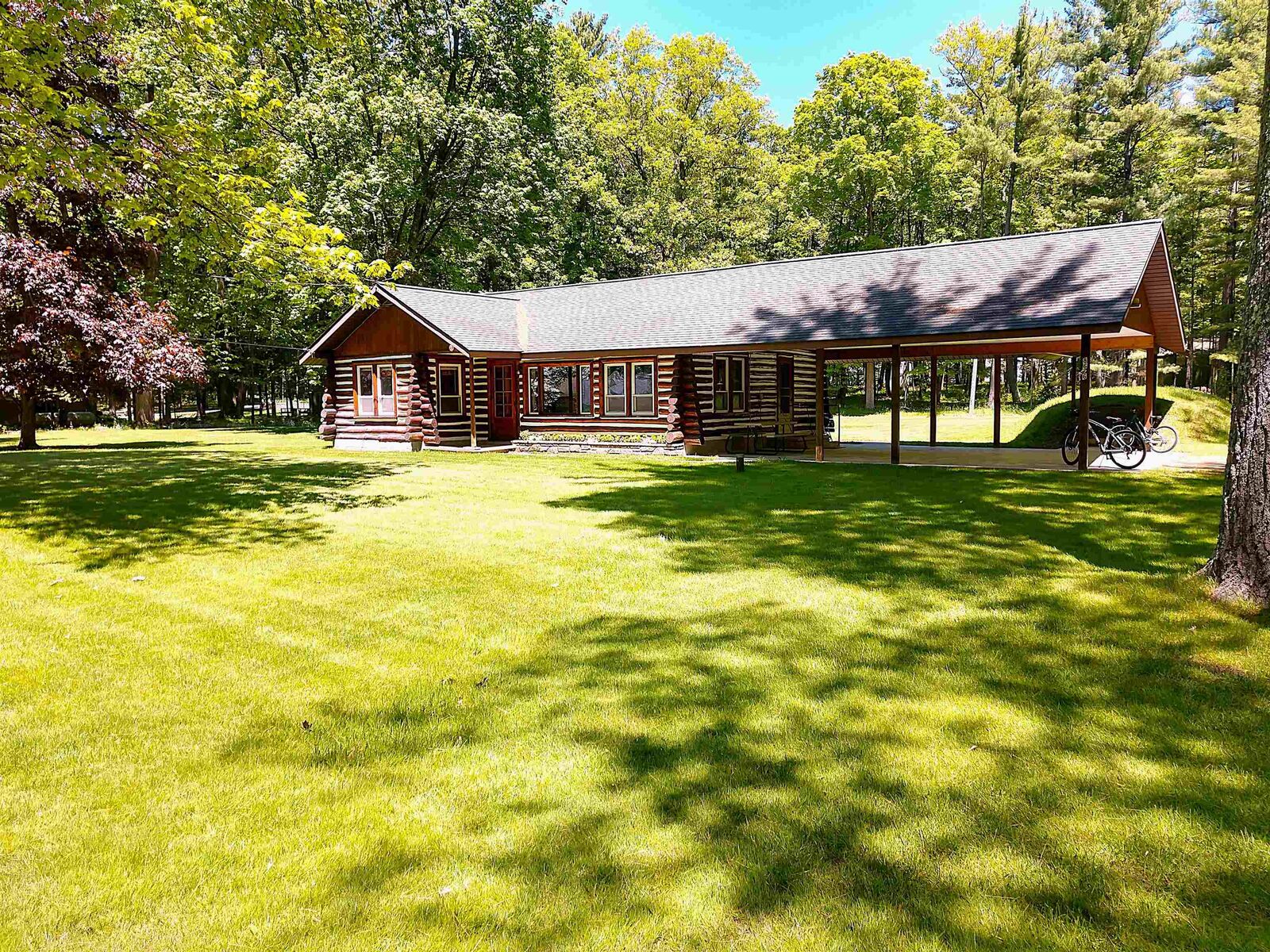 Property Photo:  8646 Deadstream Road  MI 49640 