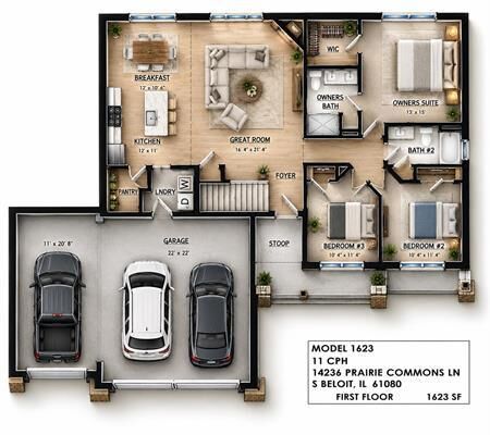 Property Photo: 14236 Prairie Commons Lane IL 61080