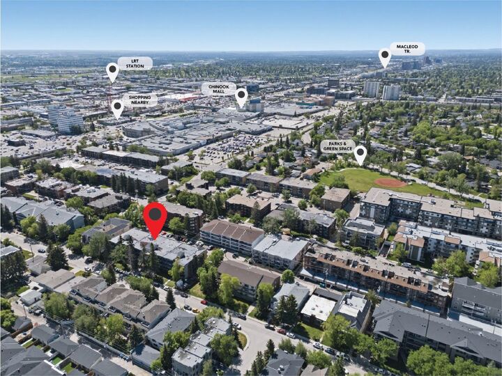 Property Photo:  617 56 Avenue SW 401  AB T2V 0G9 