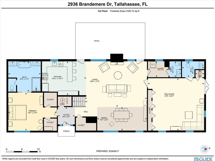 Property Photo:  2936 Brandemere Drive  FL 32312 
