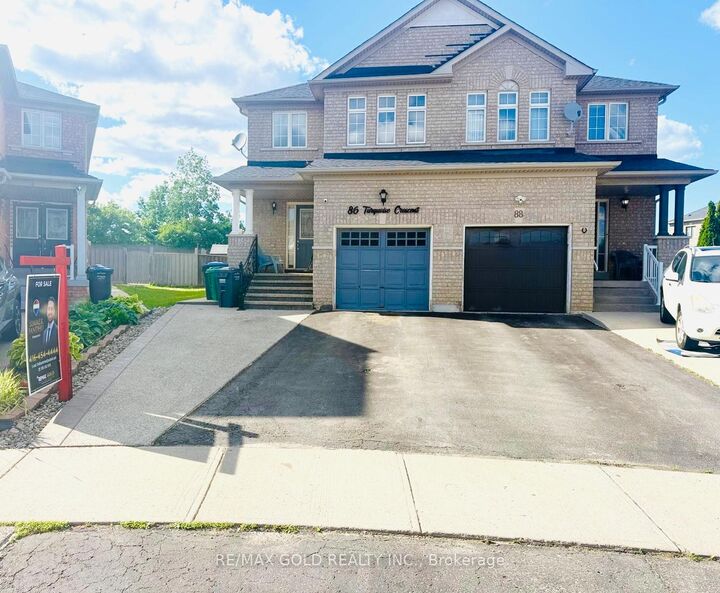 Property Photo: 86 Turquoise Crescent ON L6P 0Z8