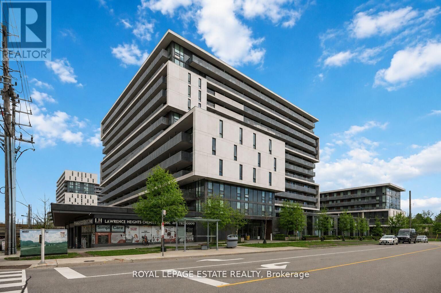 Property Photo: 160 Flemington Road 1505 ON M6A 0A9