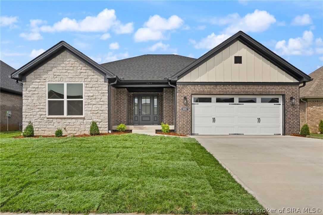 Property Photo:  3087 Bridlewood Lane Lot 302  IN 47150 