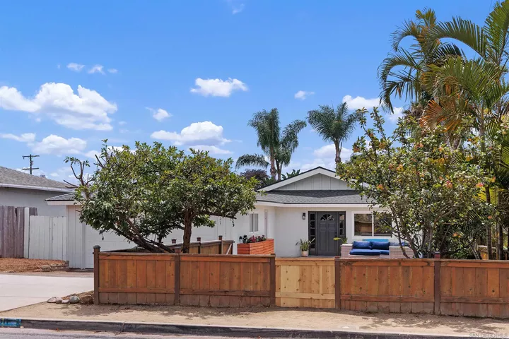 Property Photo: 1511 Stewart St. CA 92054