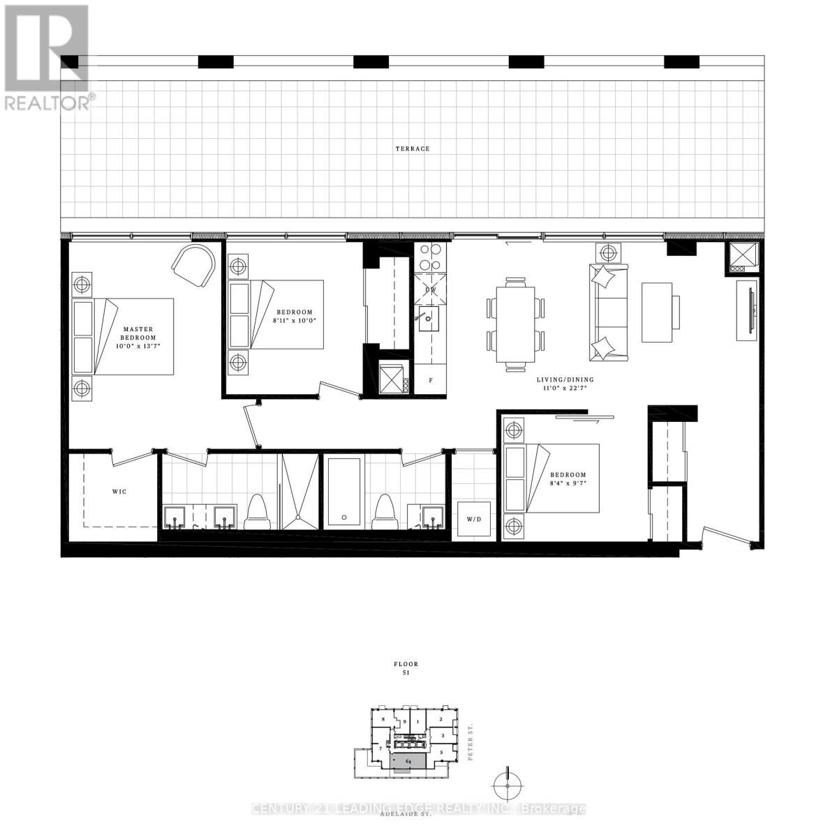 Property Photo: 108 Peter Street 5106 ON M5V 0W2