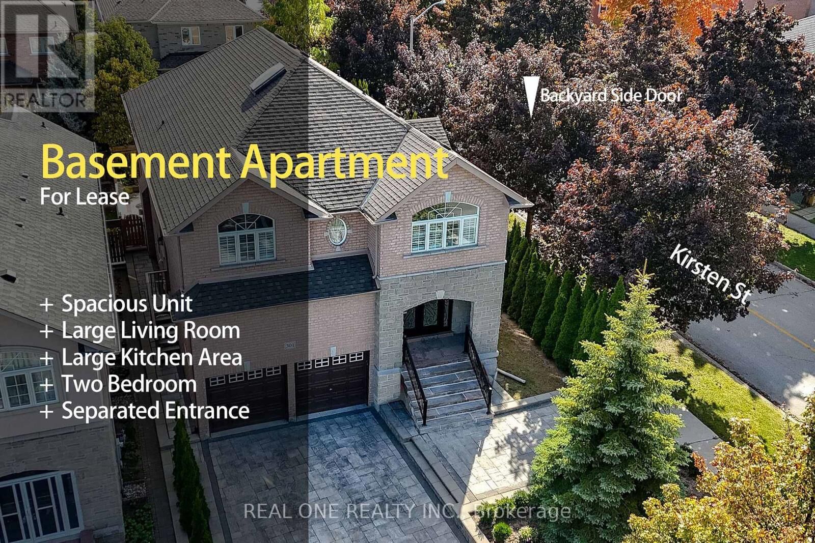 Property Photo: 301 Weldrick Road East Basement ON L4C 0R7
