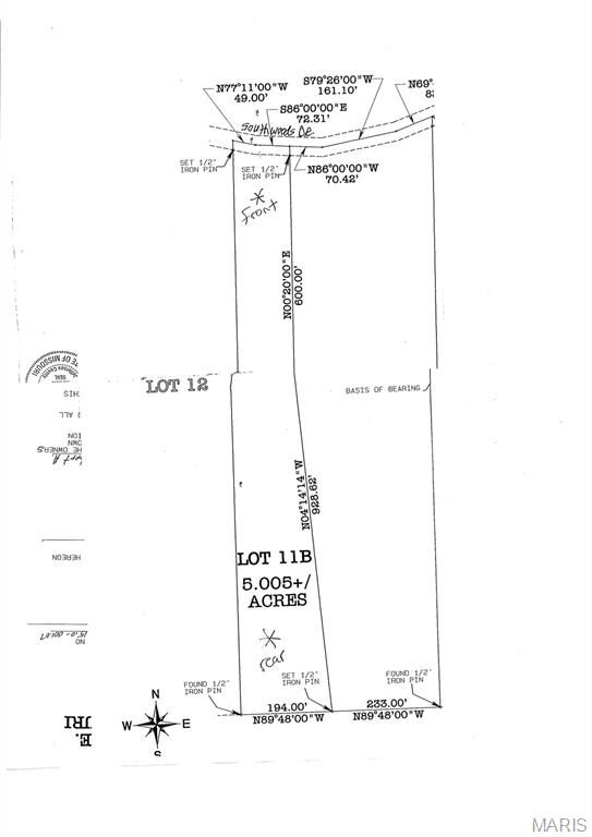 Property Photo: Lot 11B Southwoods Drive MO 63028
