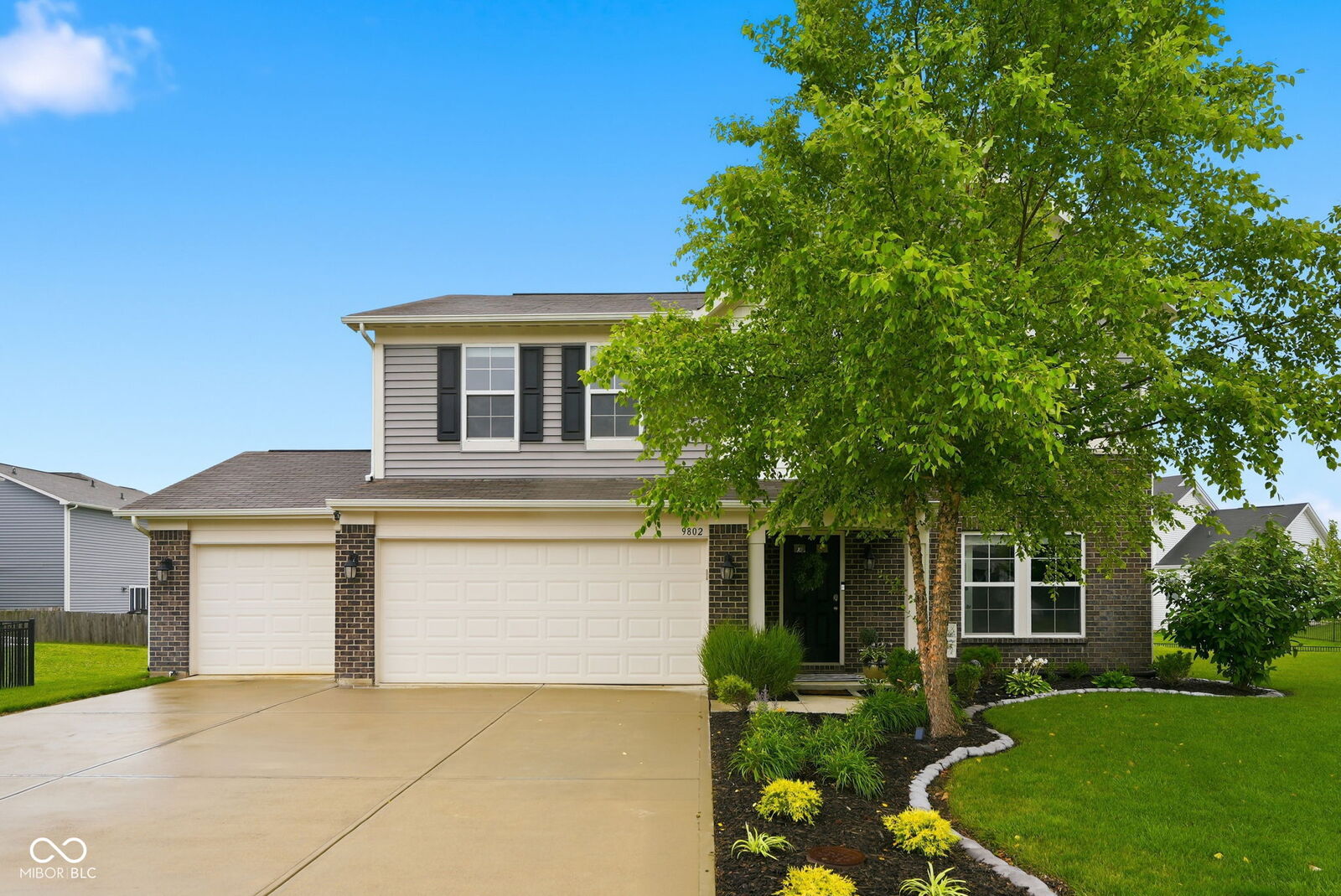 Property Photo: 9802 Violet Circle IN 46239
