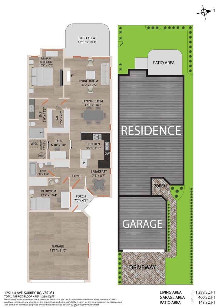 Property Photo: 17516 4th Avenue 58 BC V3Z 0S1