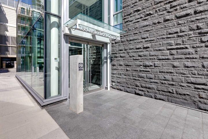 Property Photo:  138 Waterfront Court SW 110  AB T2P 1L1 