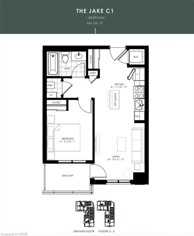 Property Photo:  101 Golden Eagle Road 512  ON N2V 1C3 