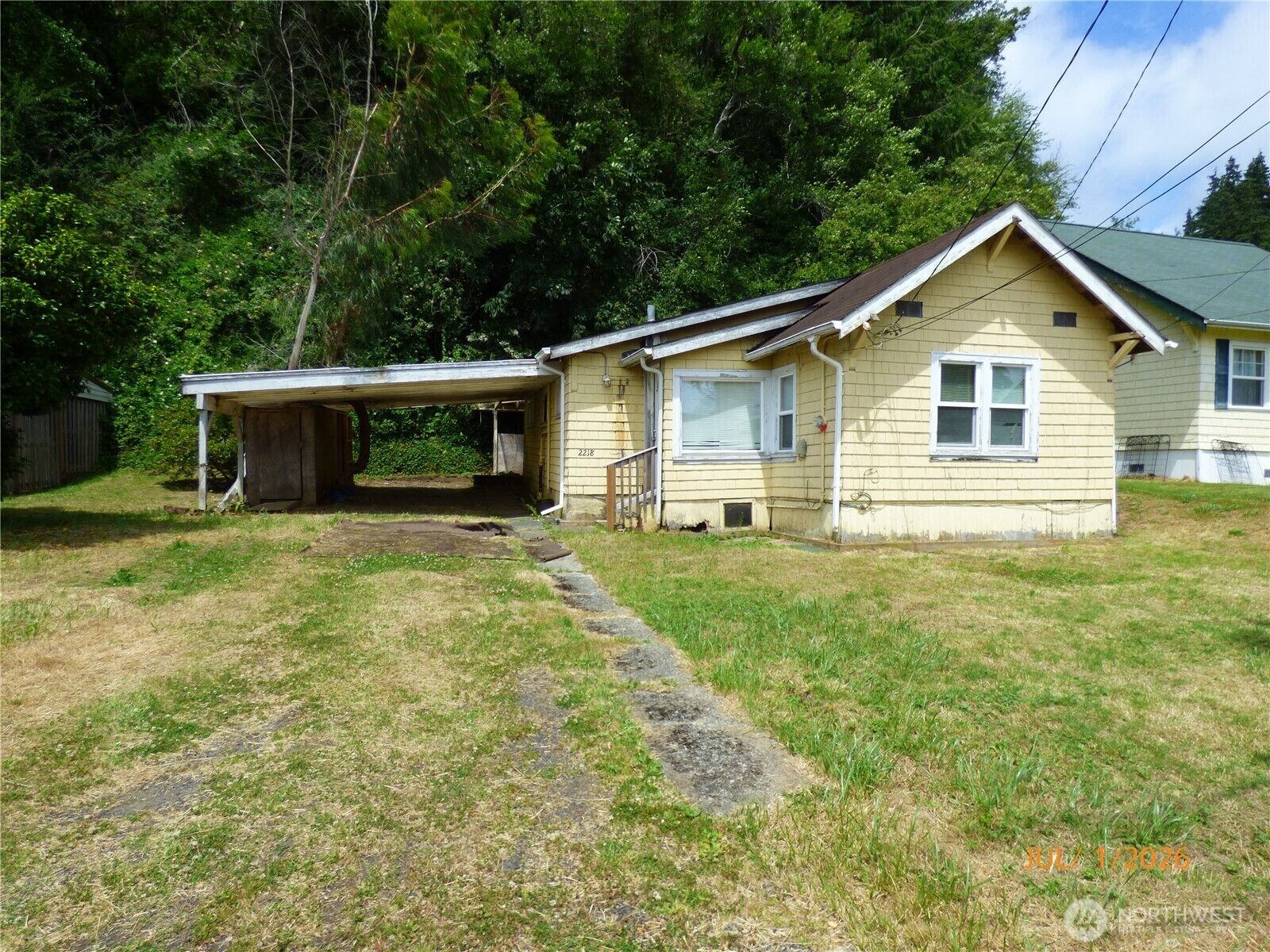 Property Photo: 2218 W 5th Street WA 98520