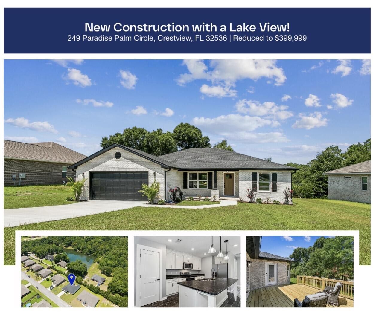 Property Photo:  249 Paradise Palm Circle  FL 32536 