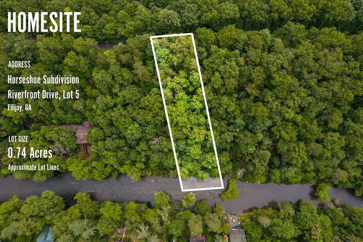 Property Photo:  Lot 5 Riverfront Drive  GA 30536 