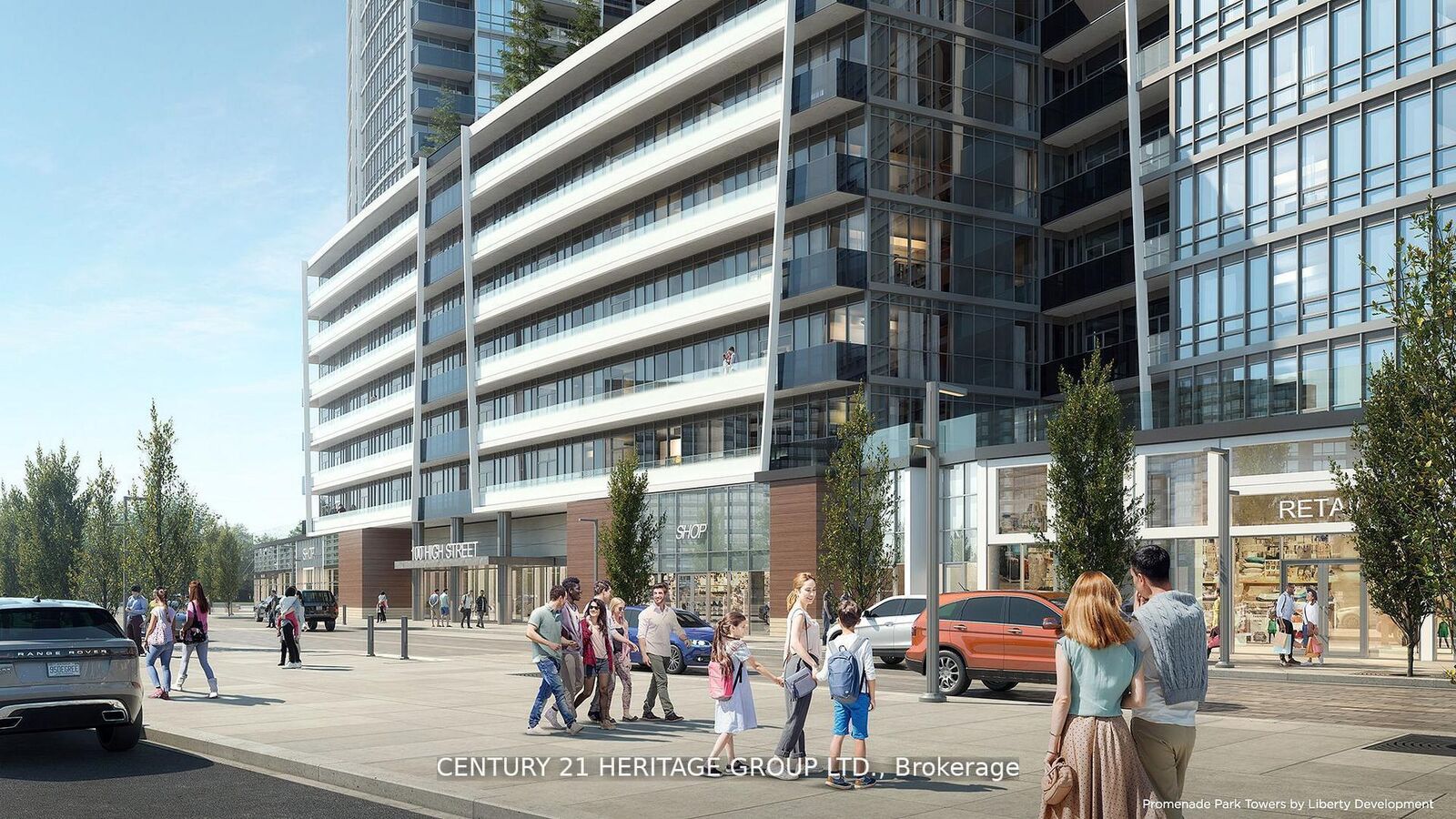 Property Photo: 30 Upper Mall Way A3410 ON L4J 0L7