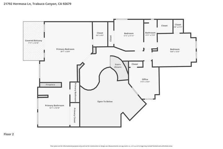 Property Photo: 21792 Hermosa Lane CA 92679