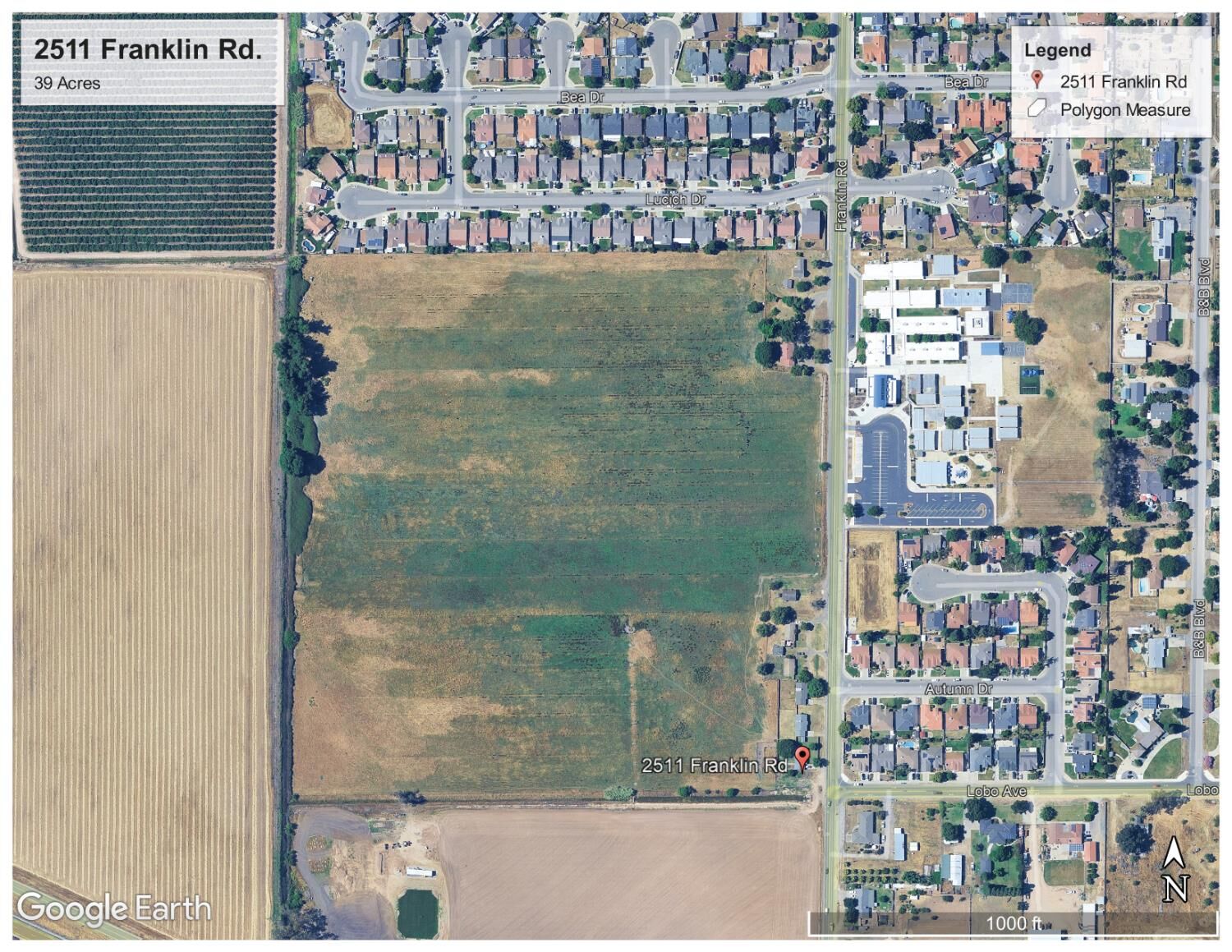 Property Photo:  2511 Franklin Road  CA 95348 