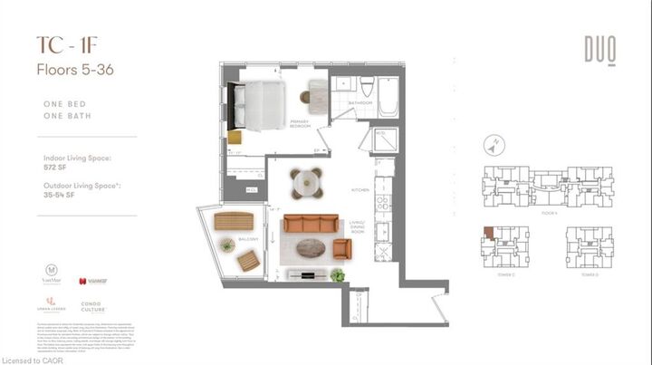 Property Photo:  25 Wellington South Street S 3606  ON N2G 0E3 