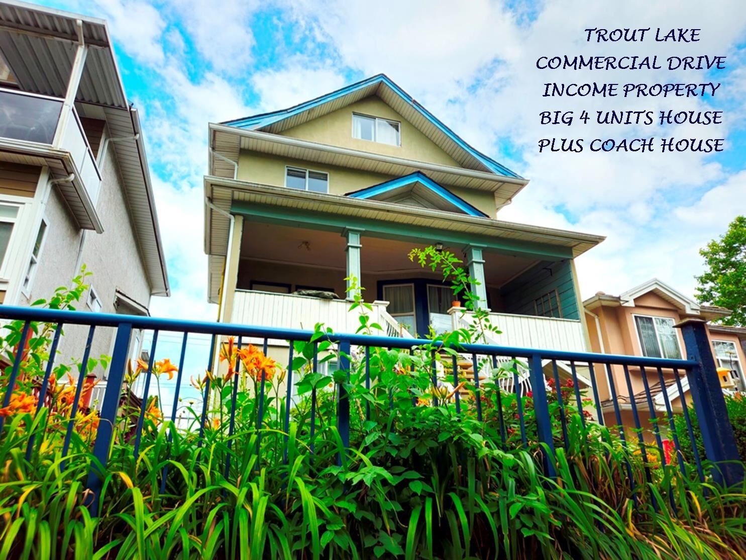 Property Photo: 2834 Victoria Drive BC V5N 4L6