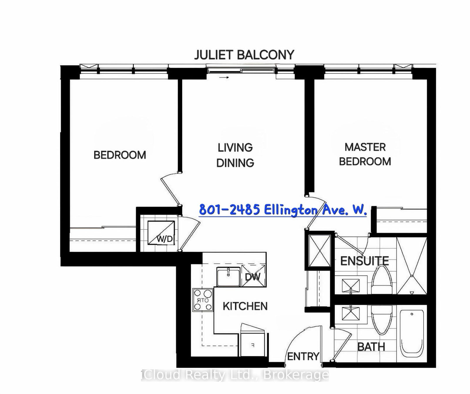 Property Photo: 2485 Eglinton Avenue W 801 ON L5M 2T1