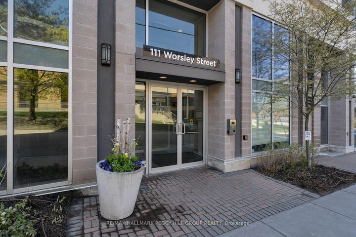 Property Photo: 111 Worsley Street 309 ON L4M 0J5