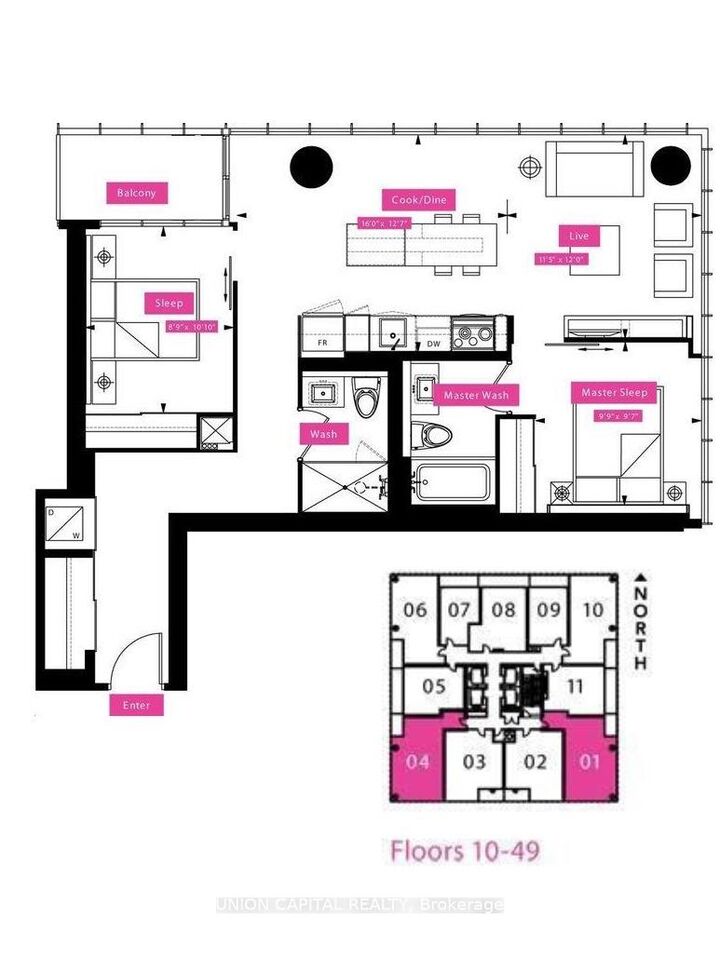 Property Photo: 101 Charles Street E 1401 ON M4Y 1V2