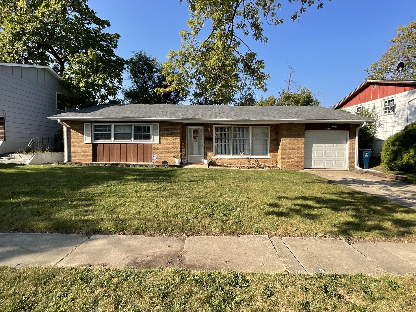 Property Photo: 21840 Olivia Avenue IL 60411
