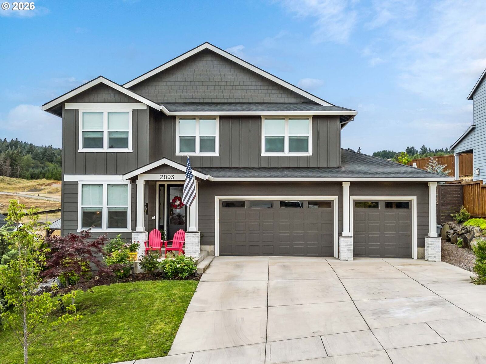 Property Photo:  2893 NW Mt Ashland Ln  OR 97128 