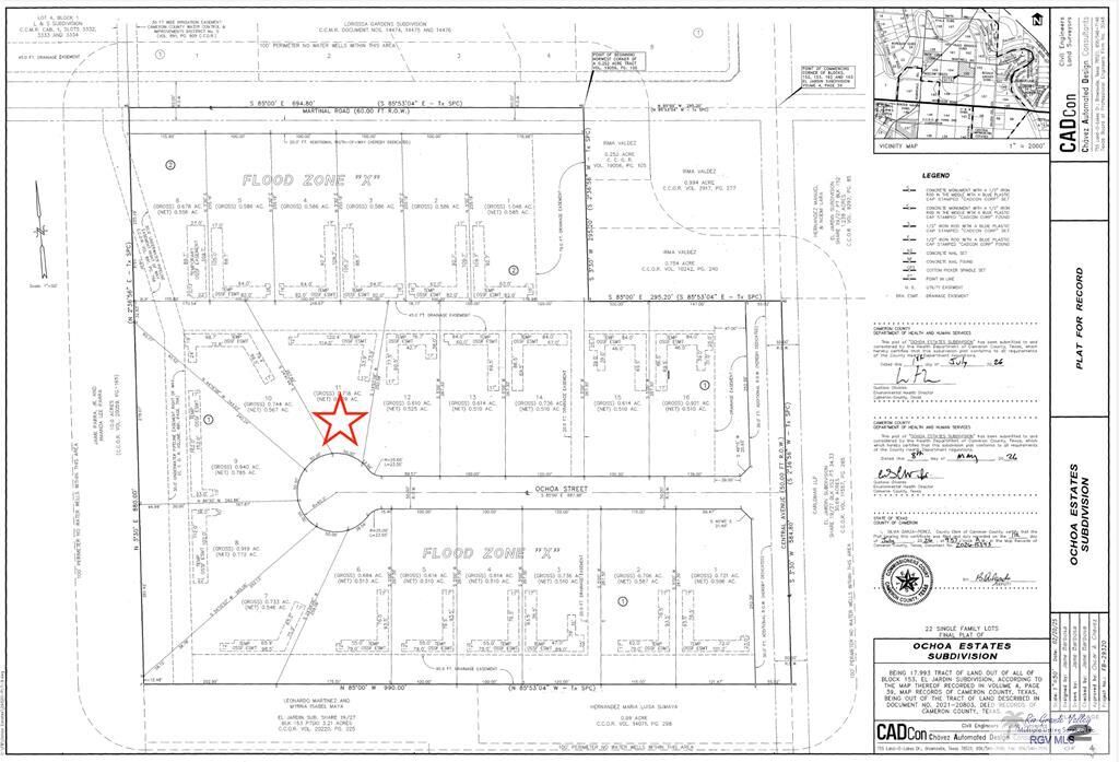 Property Photo: 000 Ochoa St Lot #11 TX 78526