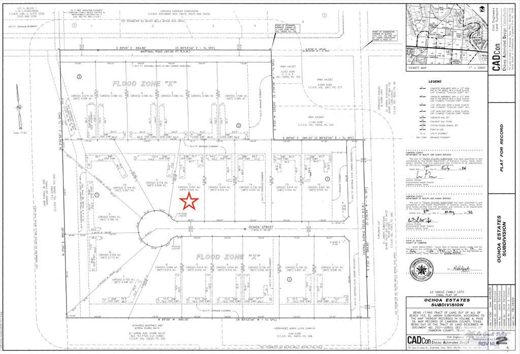 Property Photo: 000 Ochoa St Lot #12 TX 78521