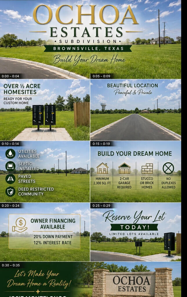Property Photo: 000 Ochoa St Lot #12 TX 78521