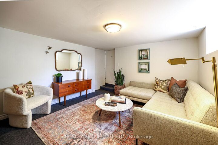 Property Photo:  16 Hallam Street Bsmt  ON M6G 1W2 