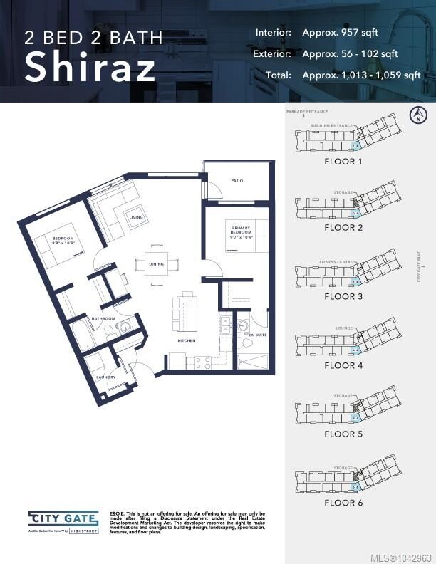 Property Photo:  2390 City Gate Blvd #314  BC V9B 7E8 