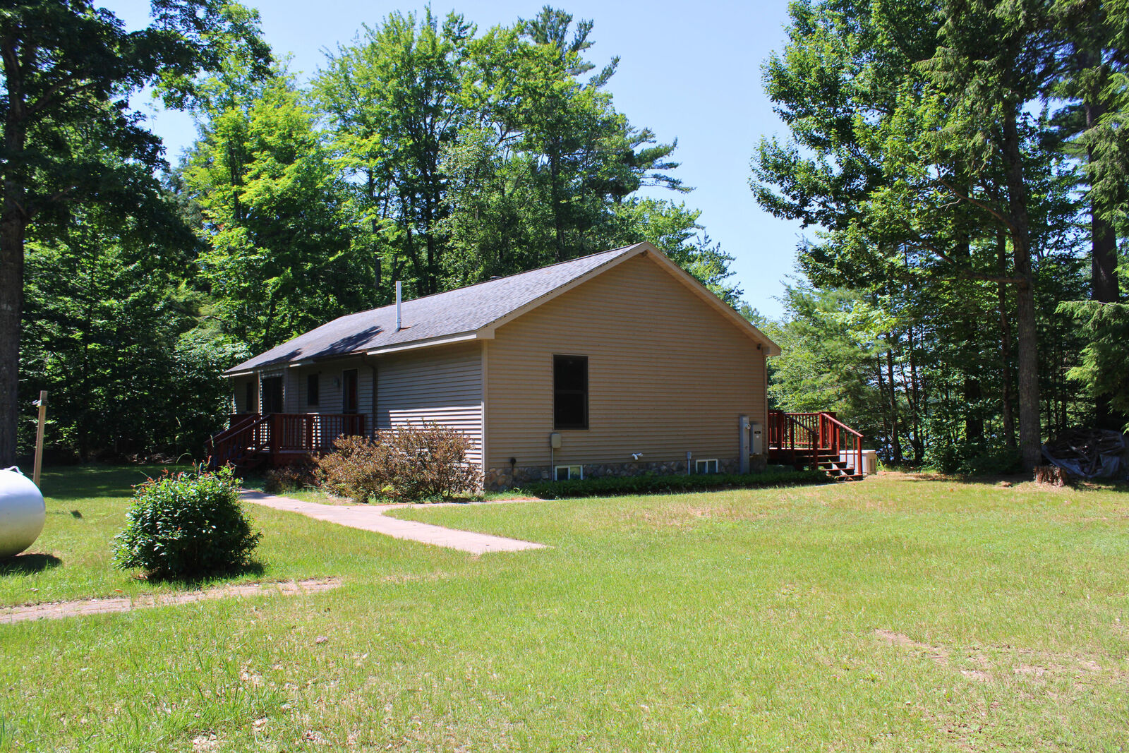 Property Photo: 3767 Peninsula Point Rd MI 49862