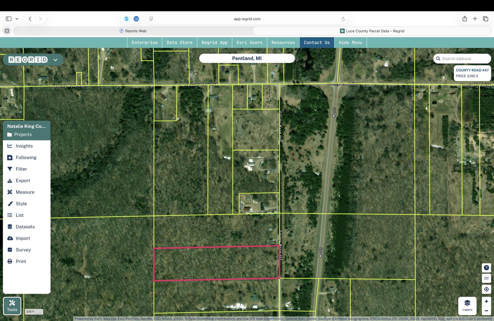 Property Photo: 000 County Road 447 MI 49868