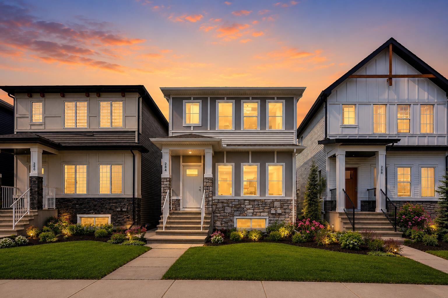 Property Photo:  284 Huxbury View NE  AB T2A 8C4 