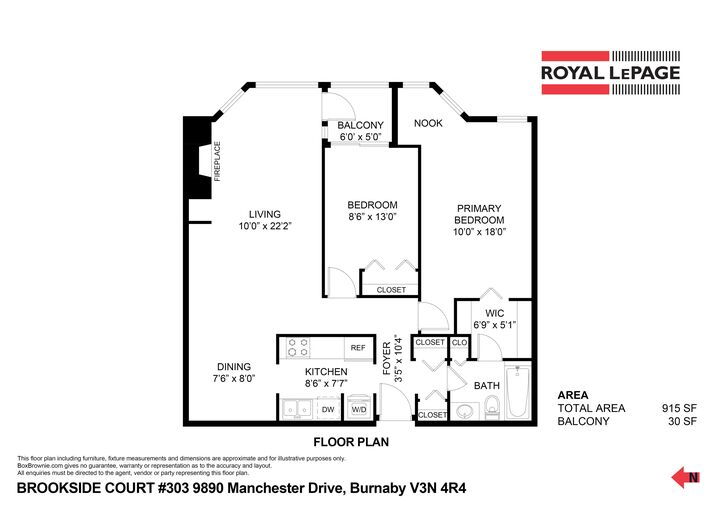 Property Photo: 9890 Manchester Drive 303 BC V3N 4R4