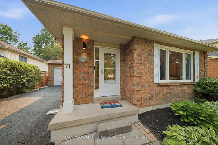 Property Photo: 71 Prout Drive ON L1C 4C7