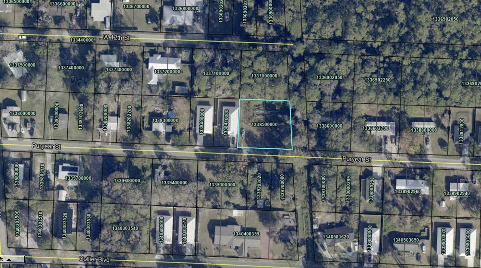 Property Photo:  1000 Puryear St.  FL 32084 