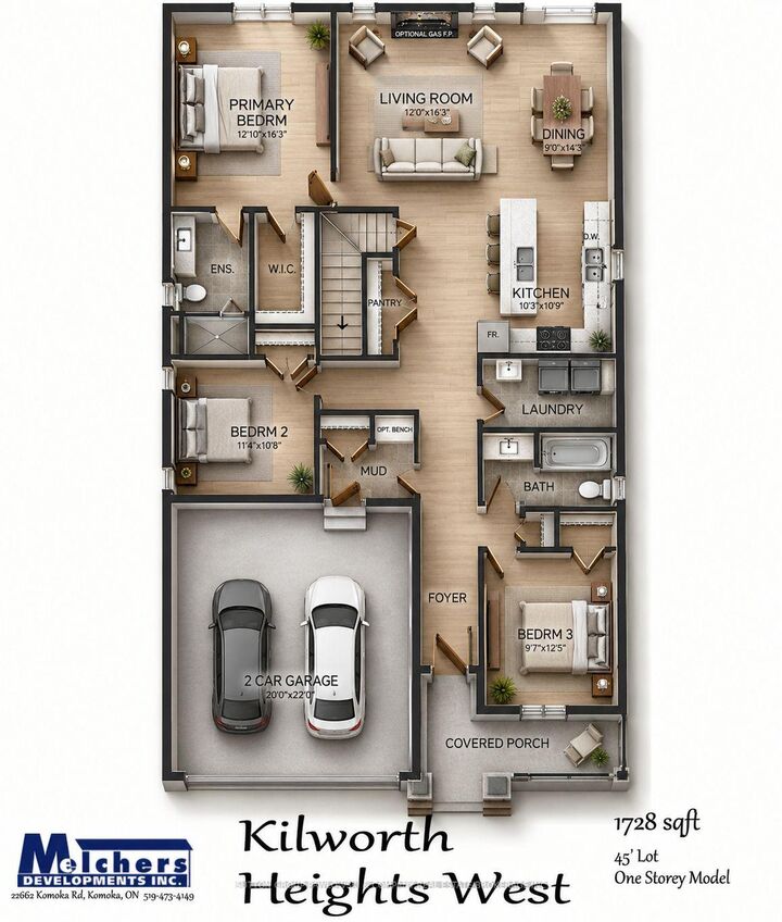 Property Photo: 91 Allister Drive Lot #23 ON N0L 1R0