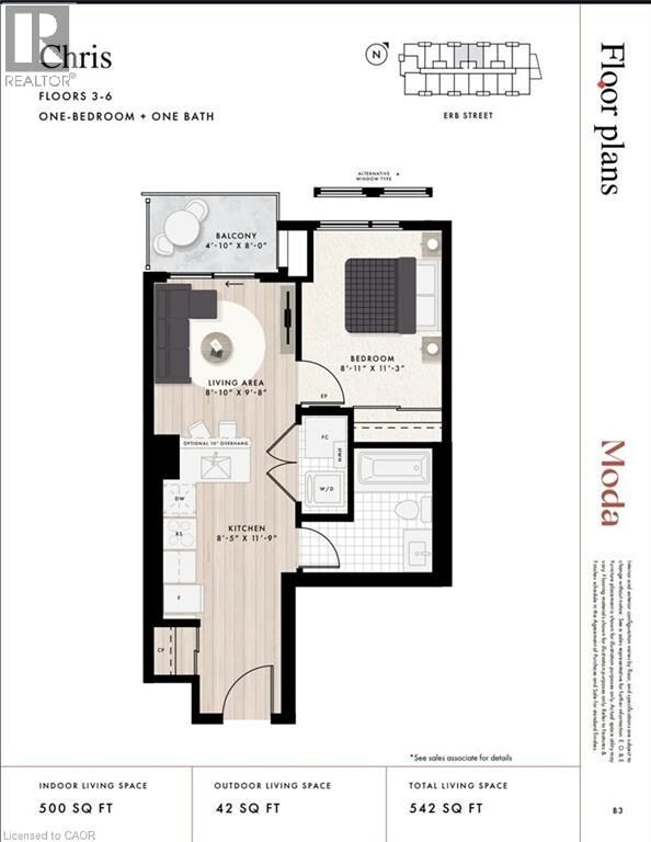 Property Photo:  312 Erb Street West 307  ON N2L 0K9 